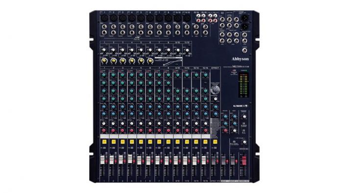 MIXER AUDIO ABBYSON - MG166CX – USB 